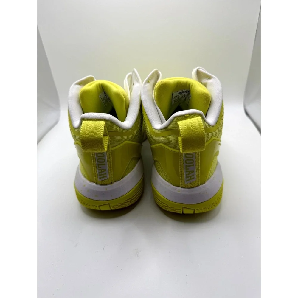 Moolah Kicks Neovolt Pro Mid 213006004‎ Womens 9 Sneaker Yellow Basketball Shoes